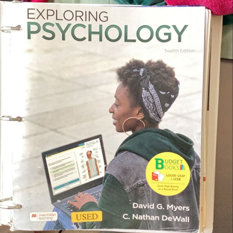 Loose-Leaf Version for Exploring Psychology