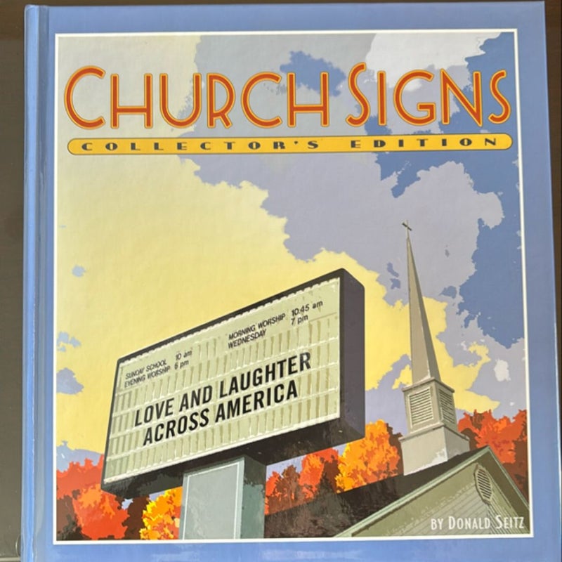 Church Signs Collector’s Edition