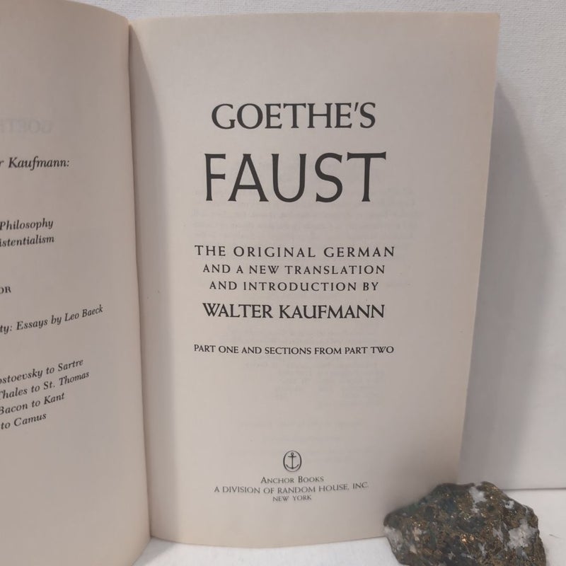 Goethe's Faust
