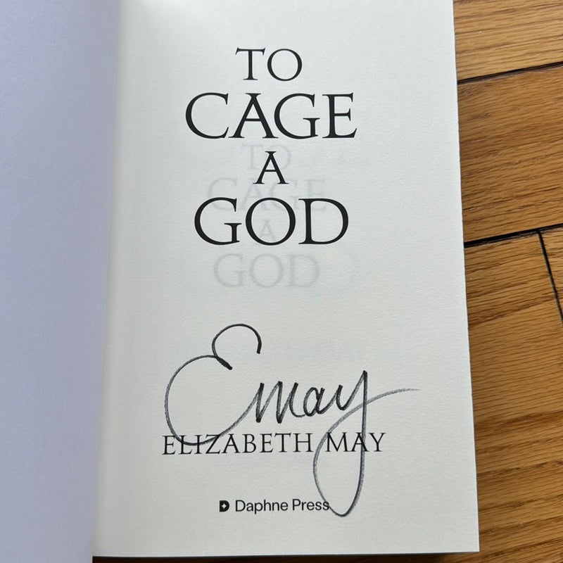 ILLUMICRATE SIGNED To Cage A God SPRAYED EDGES