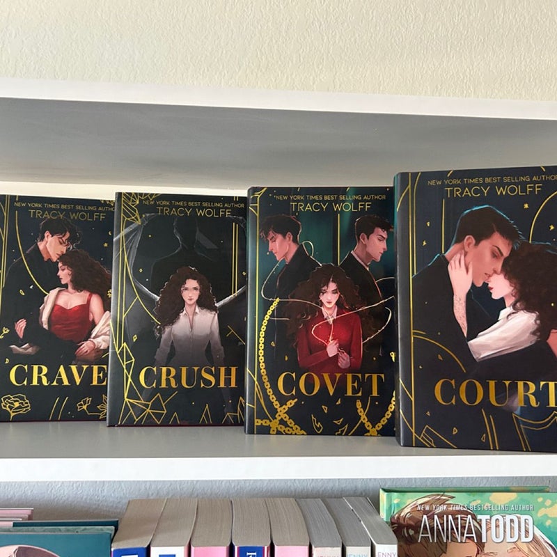 Bookish Box Special Edition Crave Series by Tracy Wolff + Divider