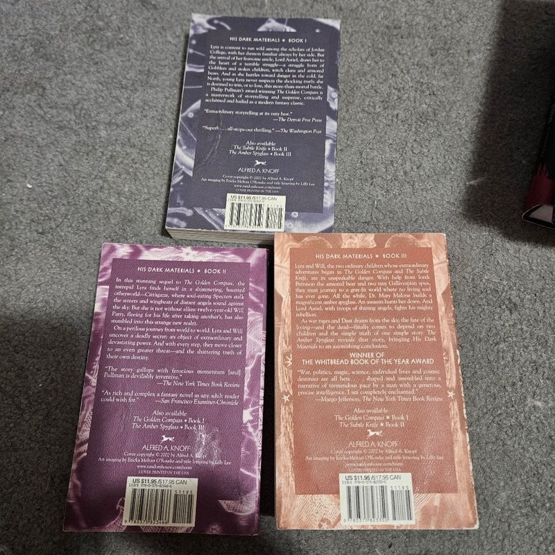 His Dark Materials 3-Book Trade Paperback Boxed Set