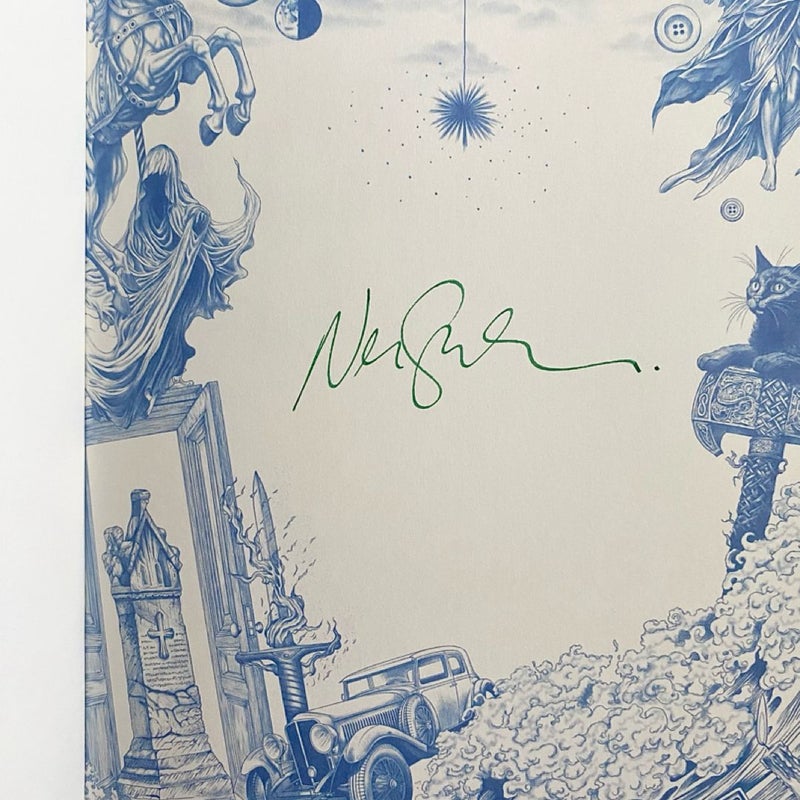 [SIGNED] The Ocean at the End of the Lane - Litjoy Exclusive illustrated edition