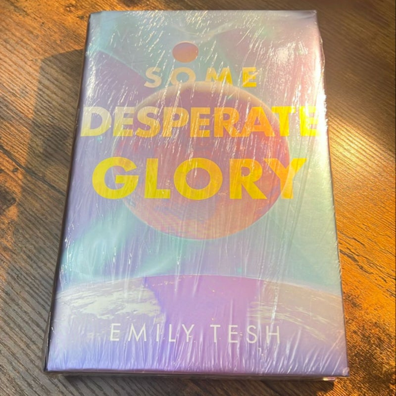 Some Desperate Glory (Illumicrate/Sealed Brand New)