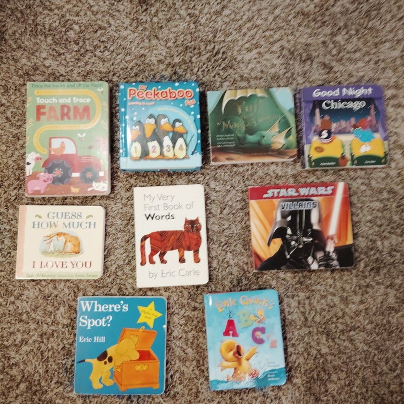 19 tottler board books in very good condition.