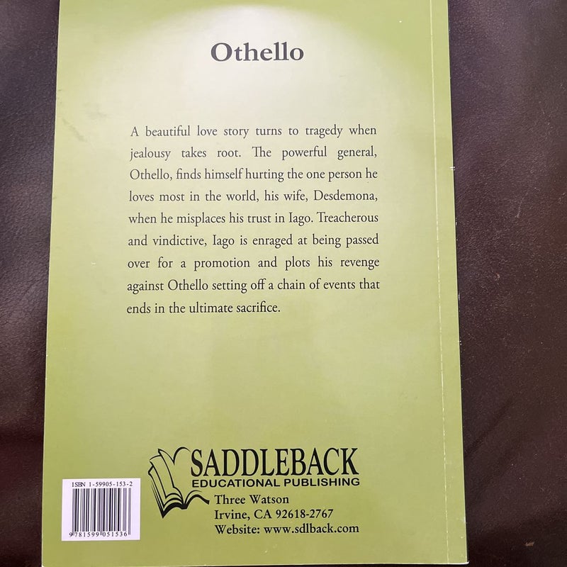 Othello Graphic Novel