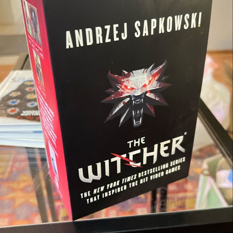 The Witcher Boxed Set: Blood of Elves, the Time of Contempt, Baptism of Fire