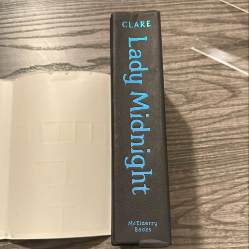 Lady Midnight 1st edition  first printing  SIGNED