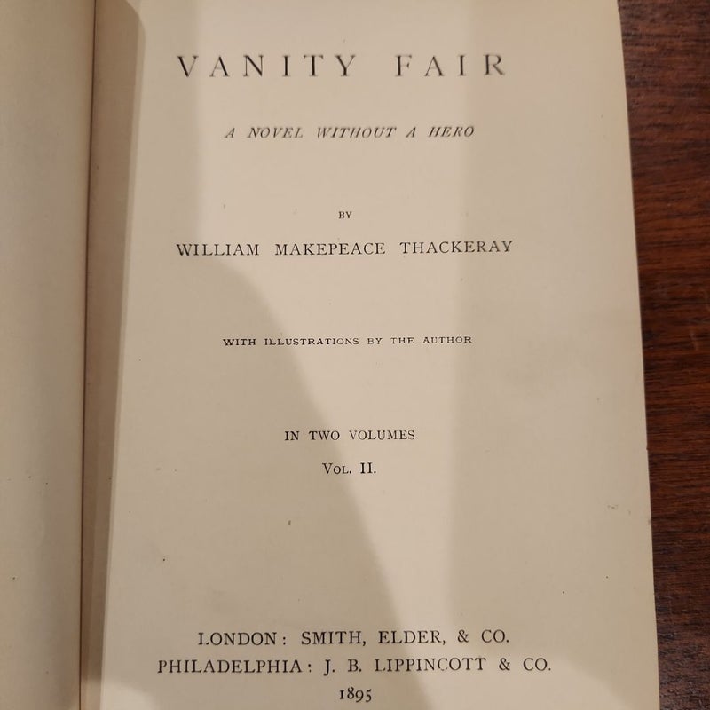 Vanity Fair Vol. 2 The Works of W.M. Thackeray