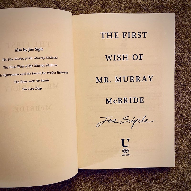 The First Wish of Mr. Murray Mcbride