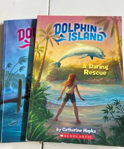 A Daring Rescue (Dolphin Island #1), Lost in the Storm (Dolphin Island #2)