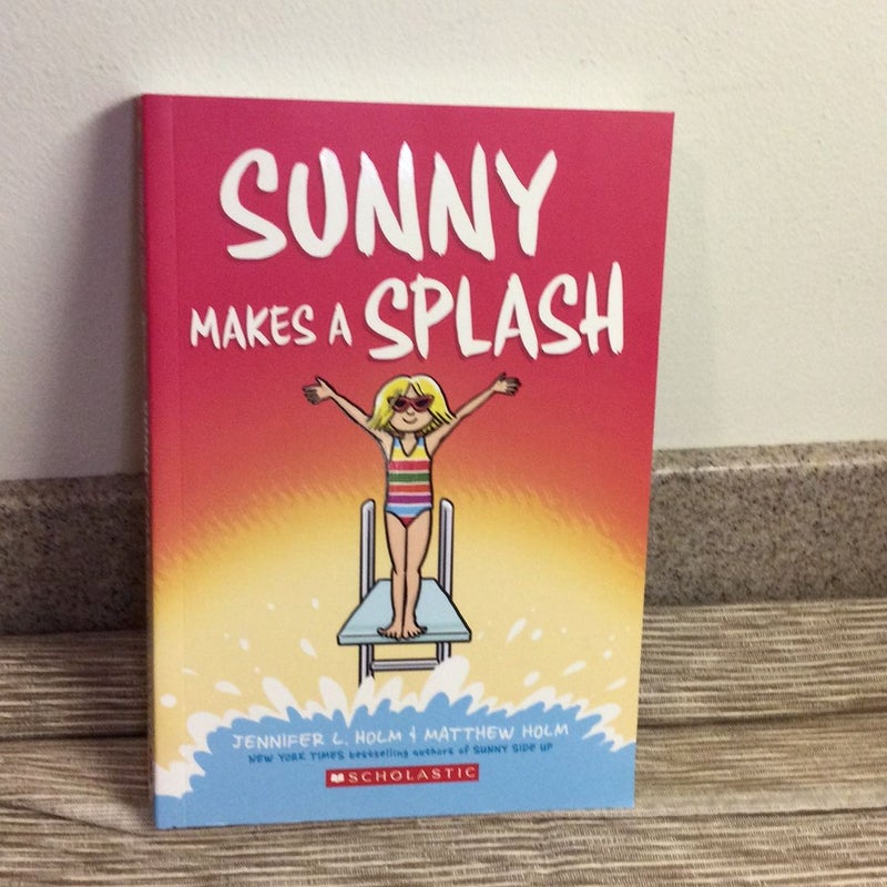 Sunny Makes a Splash.   NEW!