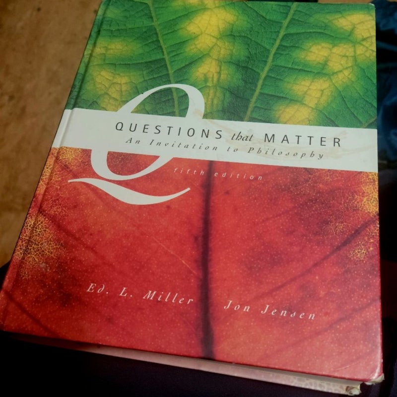 Questions That Matter, 5th Edition 