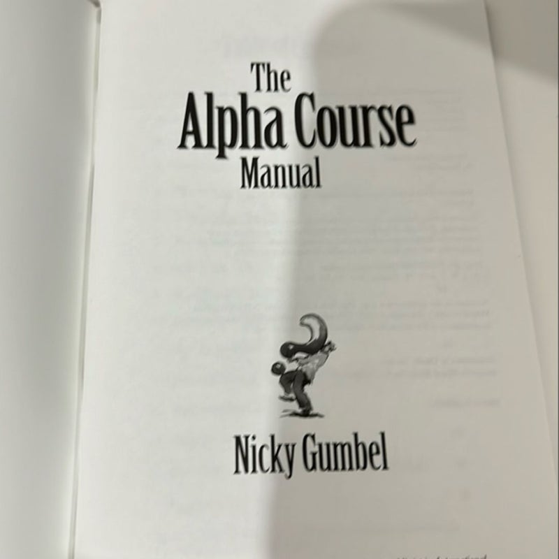 Alpha Course Manual