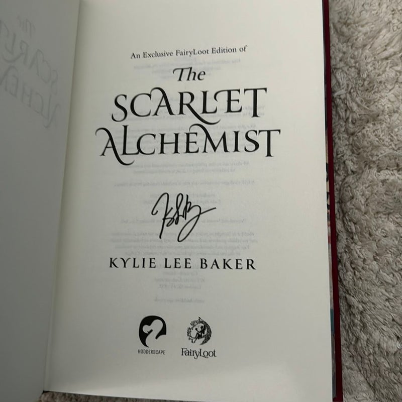 The Scarlet Alchemist