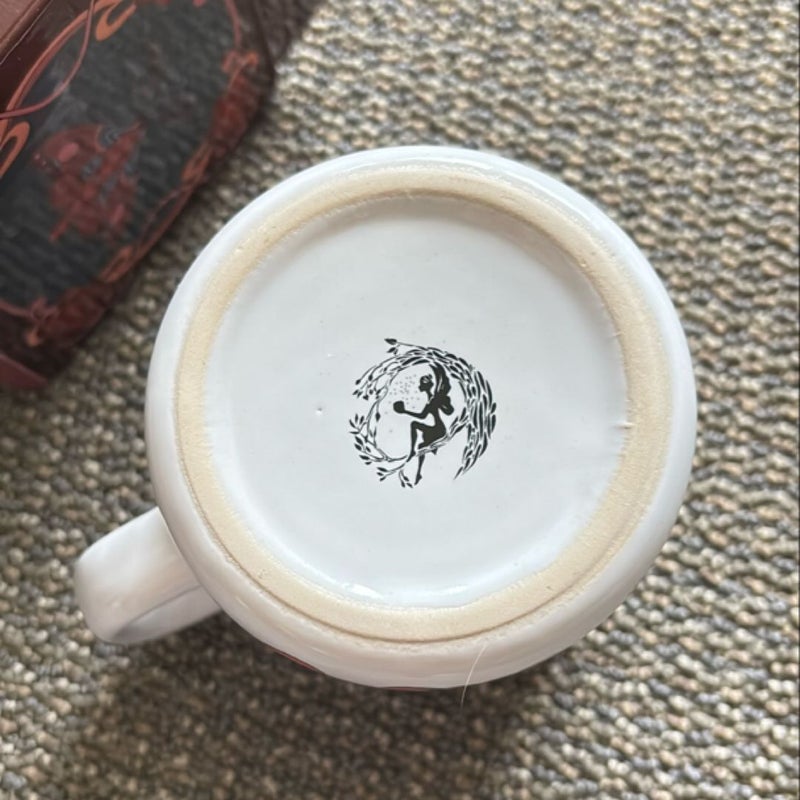 Fairyloot Crimson Moth Mug