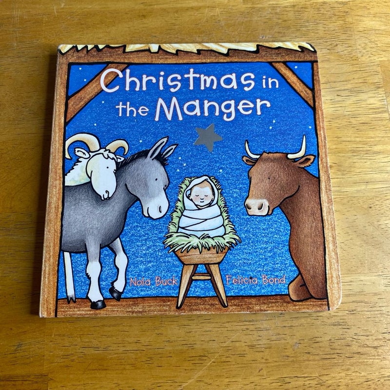 Christmas in the Manger Board Book