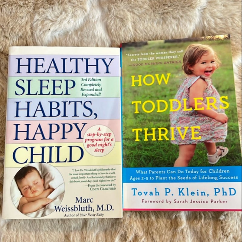 Healthy Sleep Habits Happy Child and How Toddlers Thrive