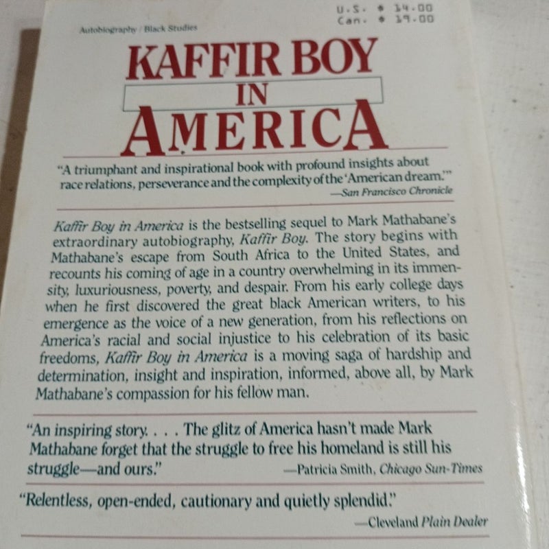 Kaffir Boy in America