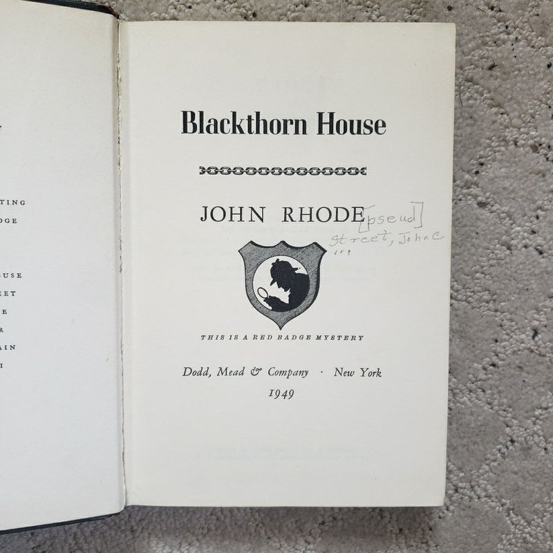 Blackthorn House (This Edition, 1949)