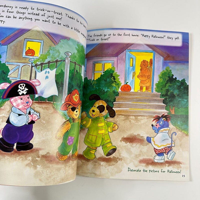 Halloween Is Here, Corduroy!, Sticker Stories, Reusable