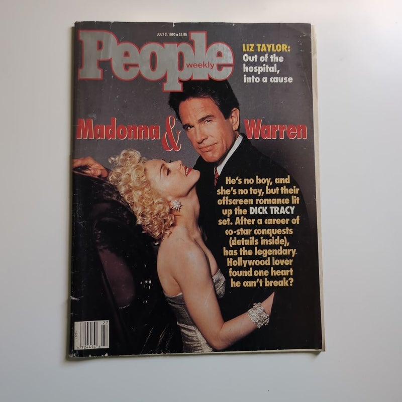 Madonna and Warren Beatty