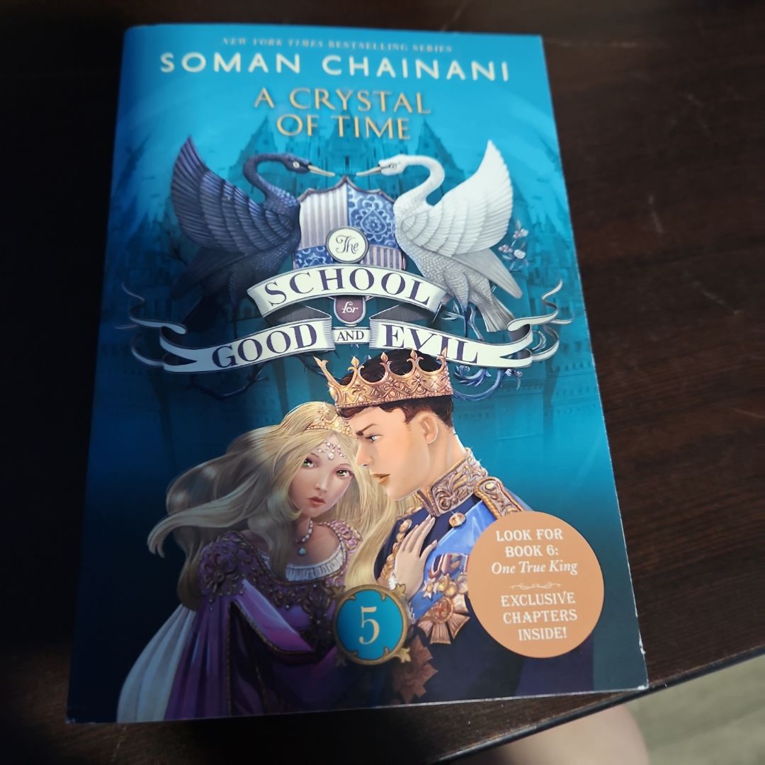 The School For Good And Evil #5: A Crystal Of Time By Soman Chainani (Good Condition)