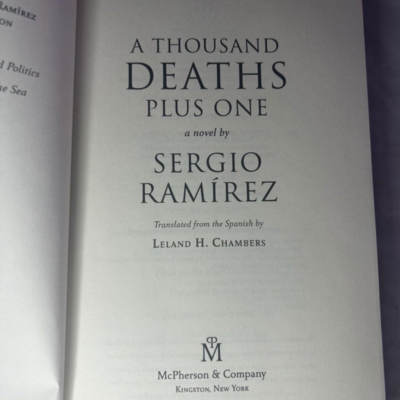 A Thousand Deaths Plus One
