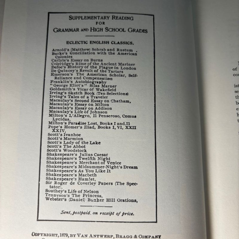 McGuffey’s 6th Eclectic Reader Revised Edition