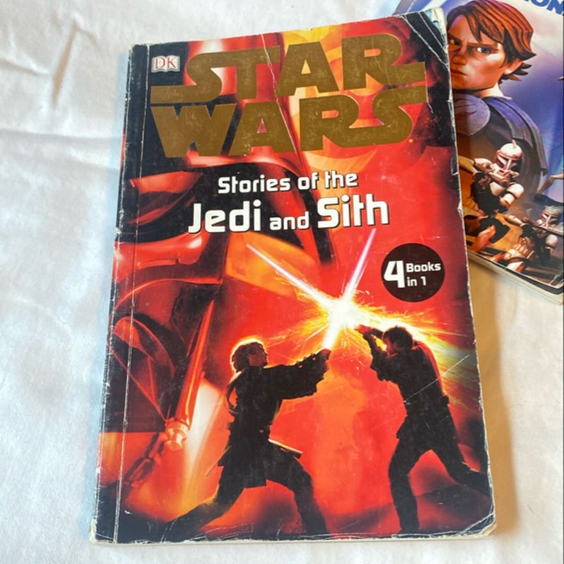 Star Wars Stories of the Jedi and Sith and The Clone Wars