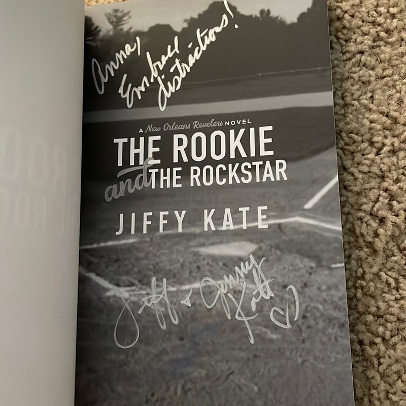 The Rookie and the Rockstar (OOP cover signed by both authors)