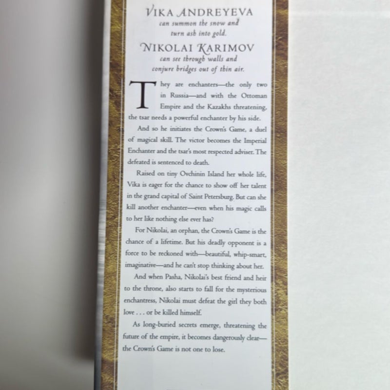 The Crown's Game  (SIGNED)