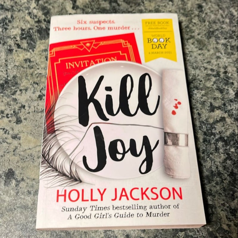 Kill Joy - World Book Day 2021