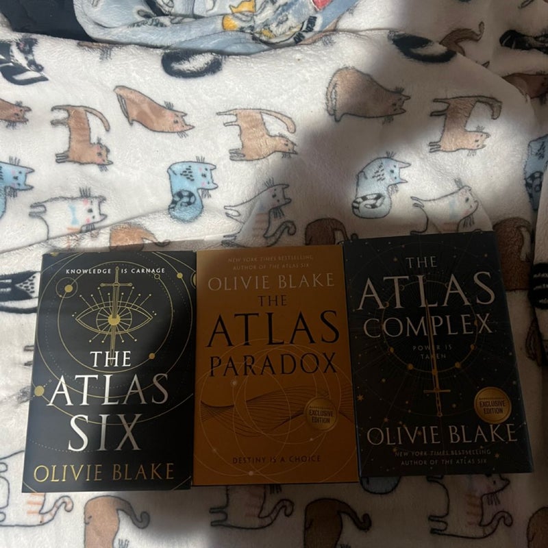 The Atlas Six, The Atlas Paradox, The AtlastConplex Bundle 