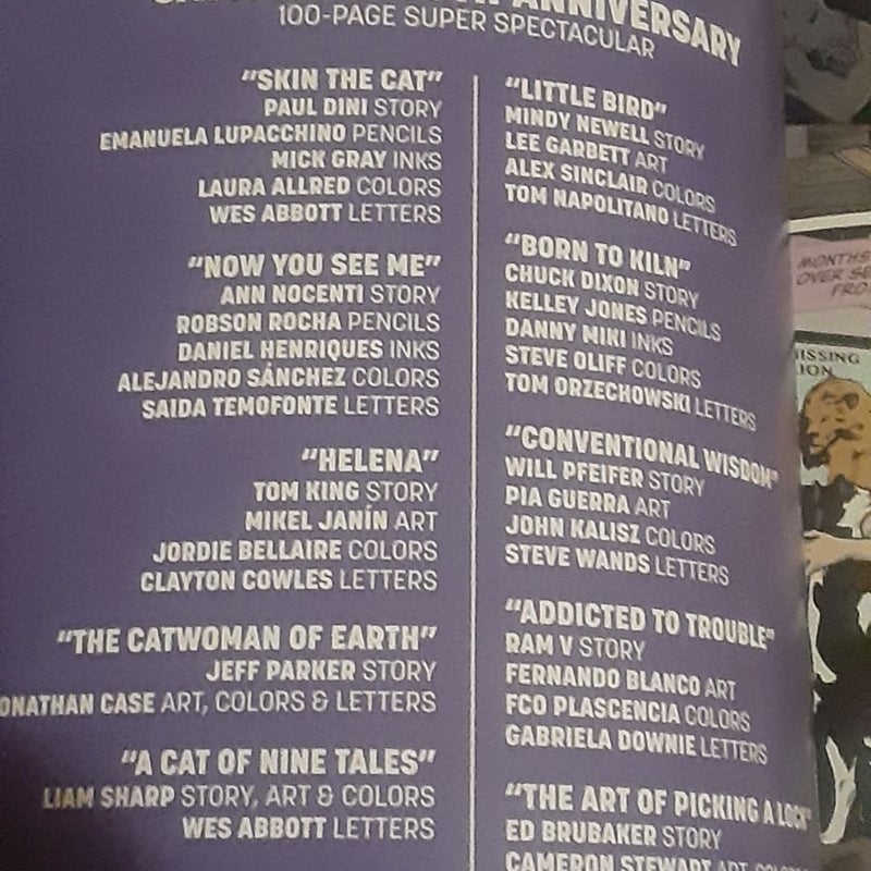 Catwoman 2018 1,2,3,4,5,6,7,8,9,10,11,12,13 annual 1, 80th anniversary special 