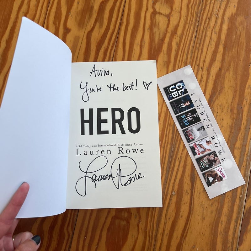 Hero - signed by author 