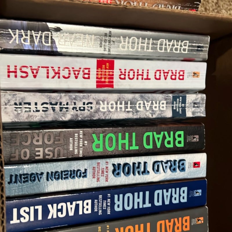 Brad Thor series (15 books) 
