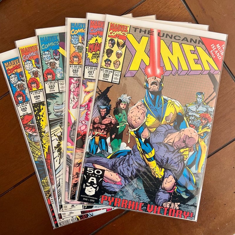 X-Men lot (#280-#285)