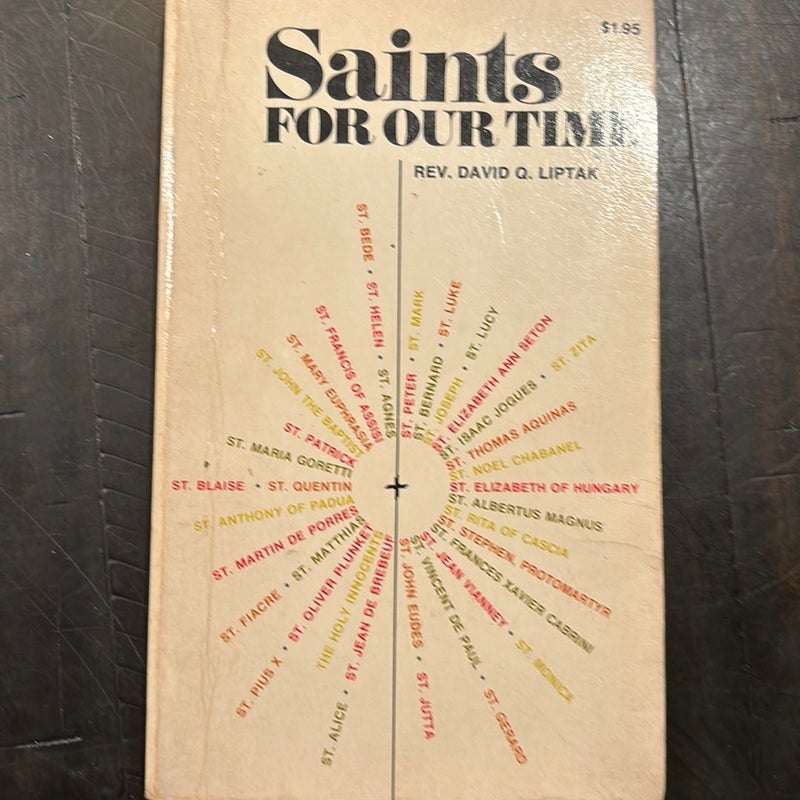 Saints for our time