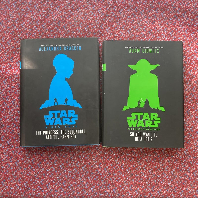 Star Wars: a New Hope the Princess, the Scoundrel, and the Farm Boy book set