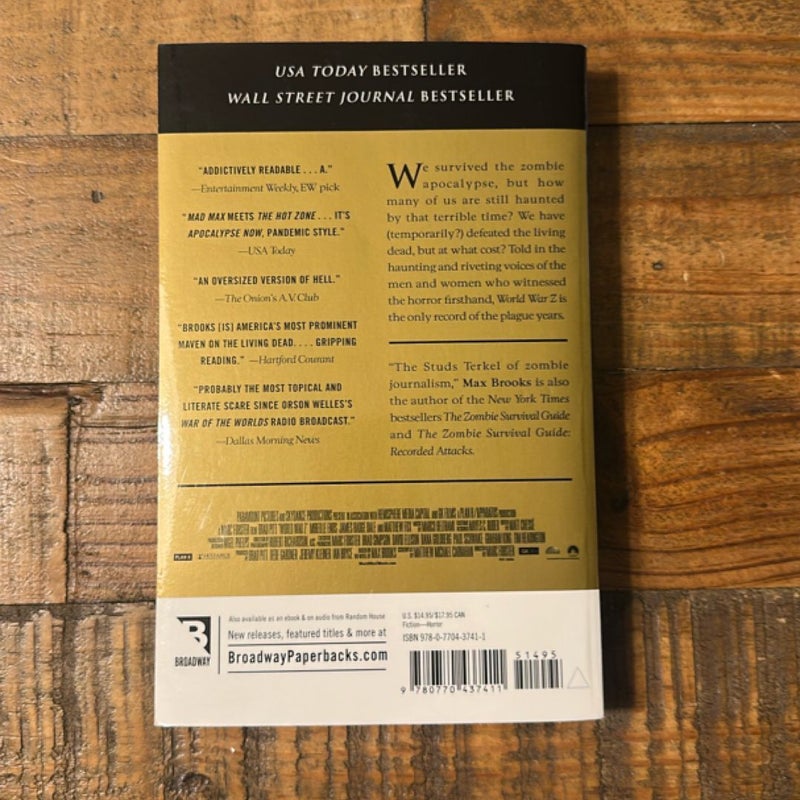World War Z (Movie Tie-In Edition)