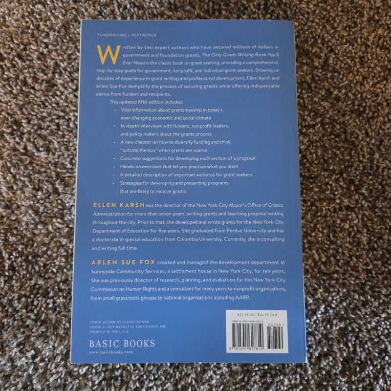 The Only Grant-Writing Book You'll Ever Need