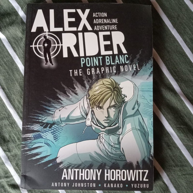 Point blank the graphic novel by anthony horowitz paperback pangobooks