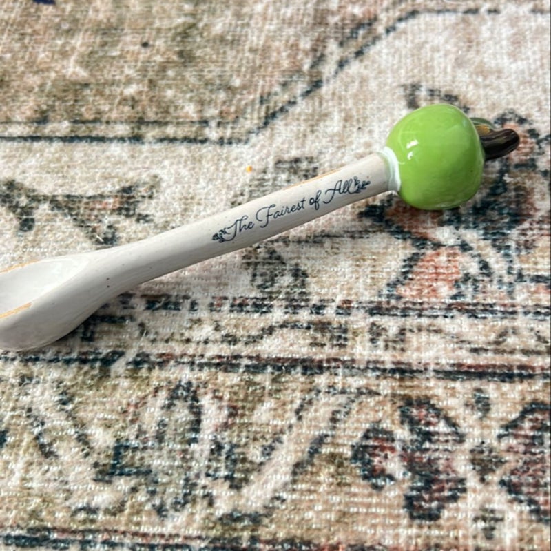 Sleep like Death apple ceramic Spoon Fairyloot