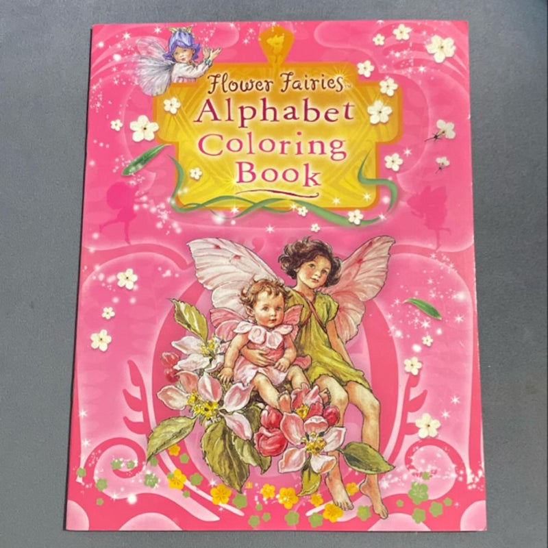 Flower Fairies Alphabet Coloring Book