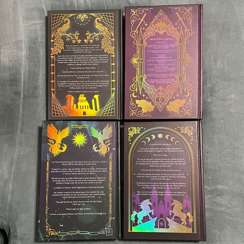 Kickstarter Immortal Vices and Virtues boxed set