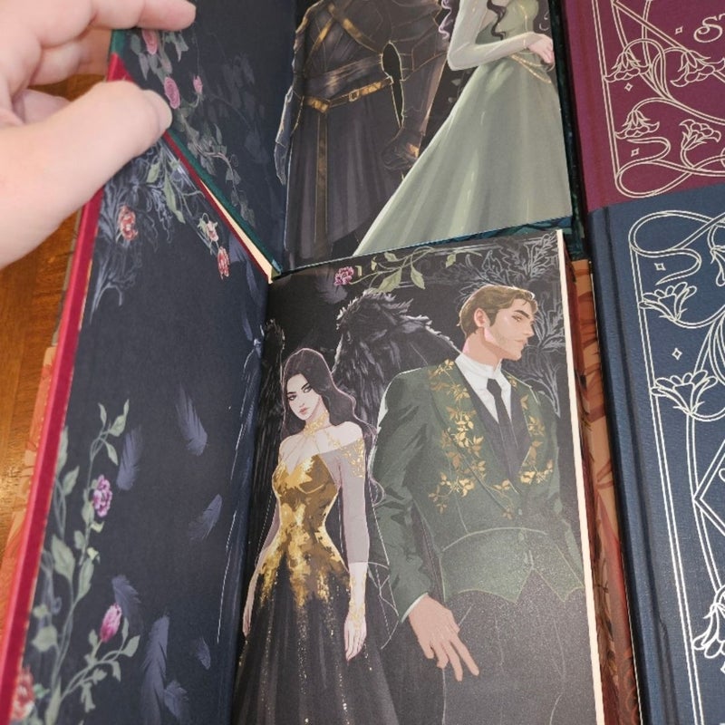 HAND SIGNED* Fairyloot Fate & Flame Series