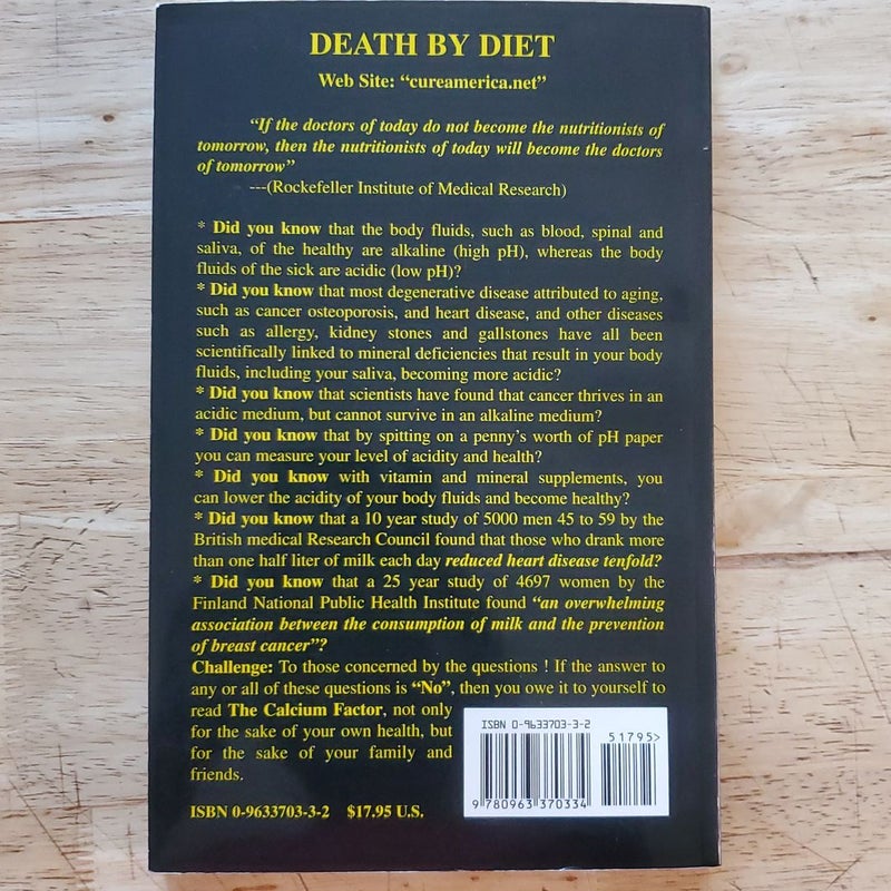 Death by Diet