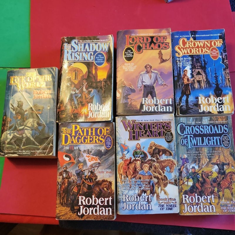 Wheel of Time Lot of 7