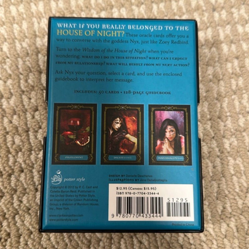 Wisdom of the House of Night Oracle Cards